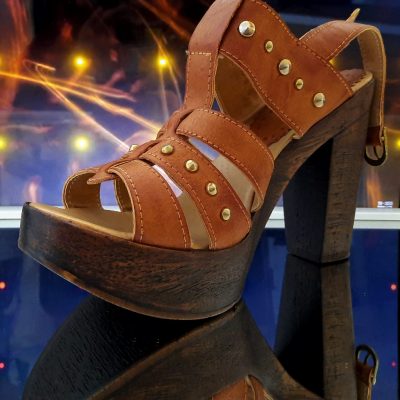 Sandalia Taco Palo