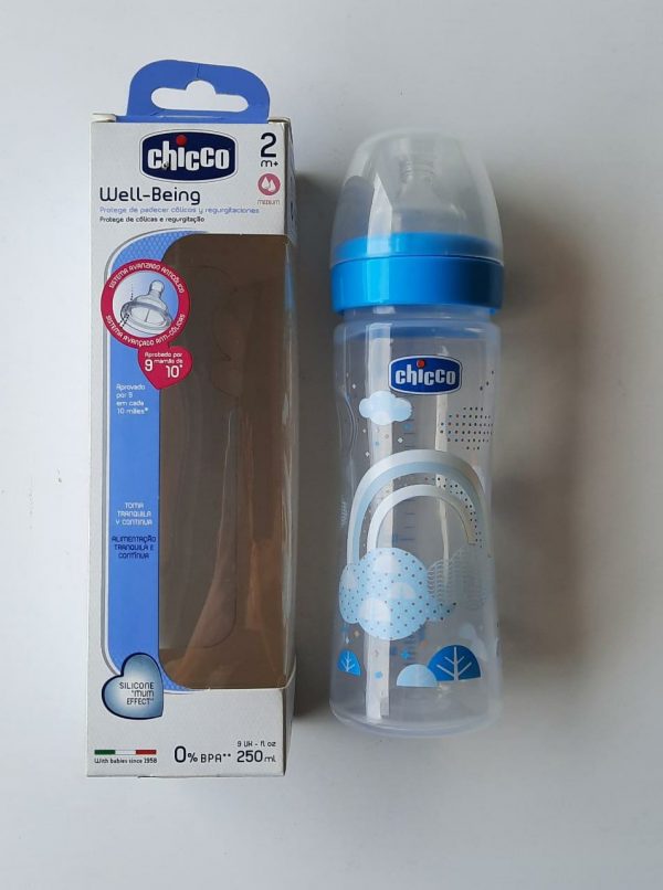 Mamadera Well-Being Celeste +2m