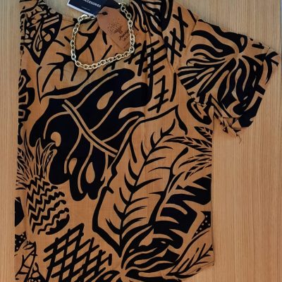 Camisa Boton de Madera