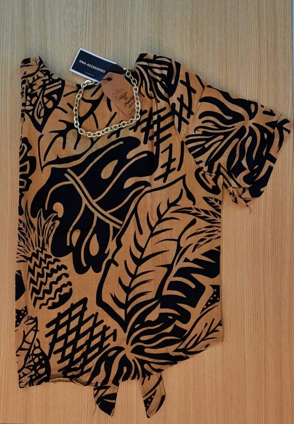 Camisa Boton de Madera