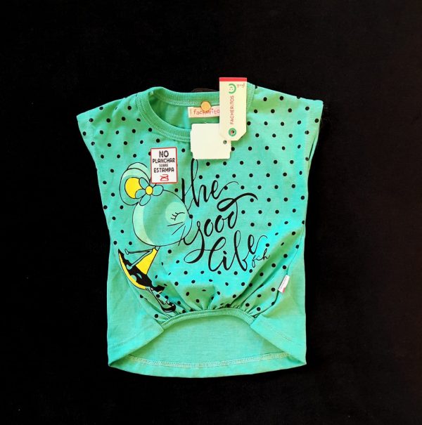 Remera Jersey Jaspeado Facherito