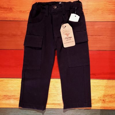 Pantalon Cargo Gabardina
