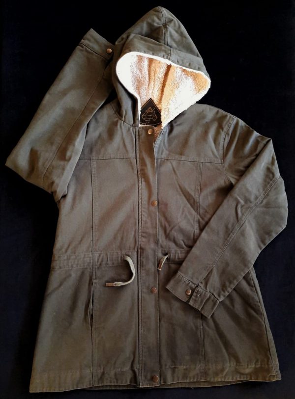 Parka De Gabardina Gabucci Gold