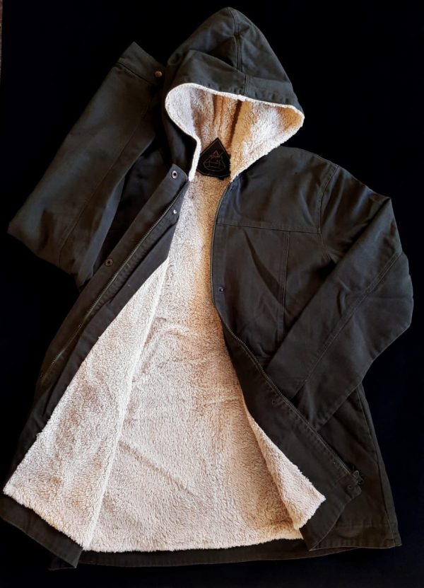 Parka De Gabardina Gabucci Gold - Imagen 2